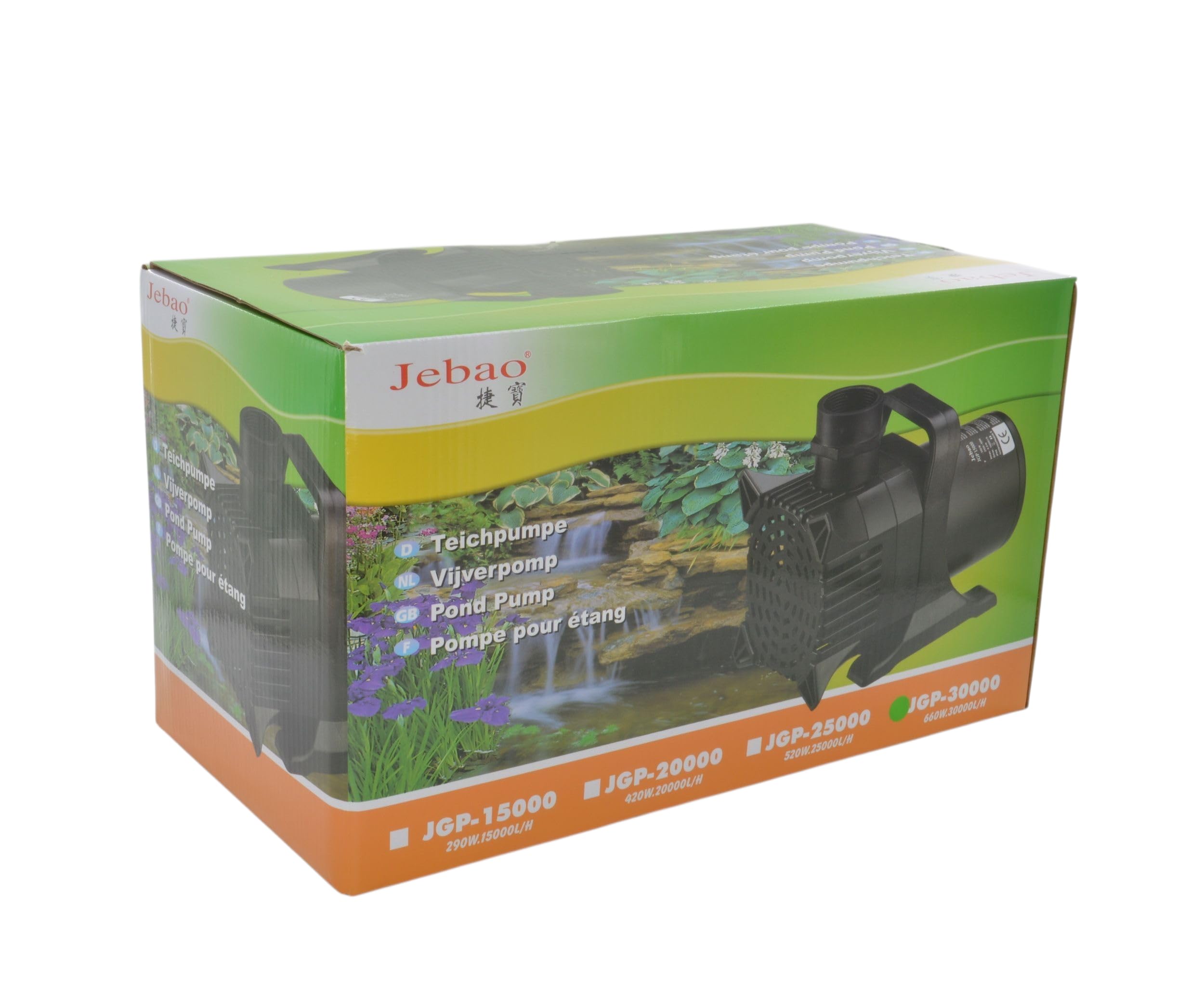 Amazon.com : Jebao Pond Waterfall Fountain Pump, 7900gph, 600w